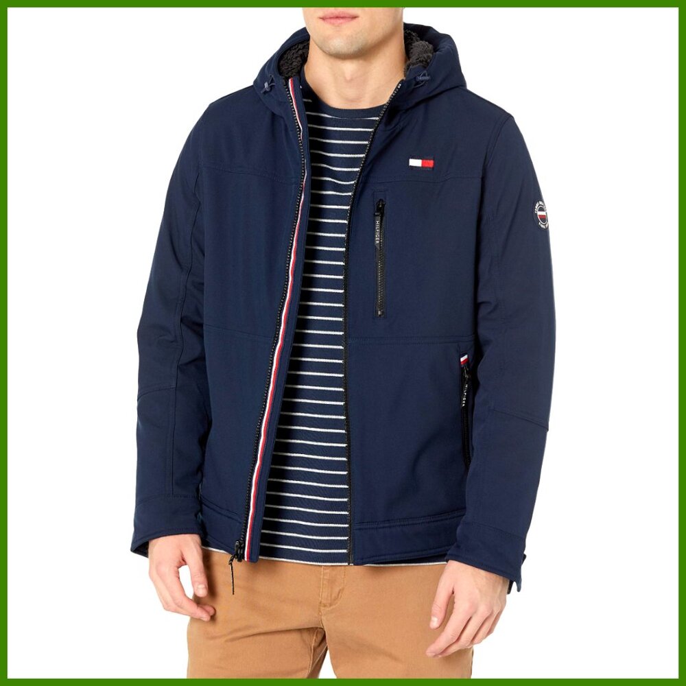 Soft Shell Sherpa Lined Performance Jacket, Light… - image 1